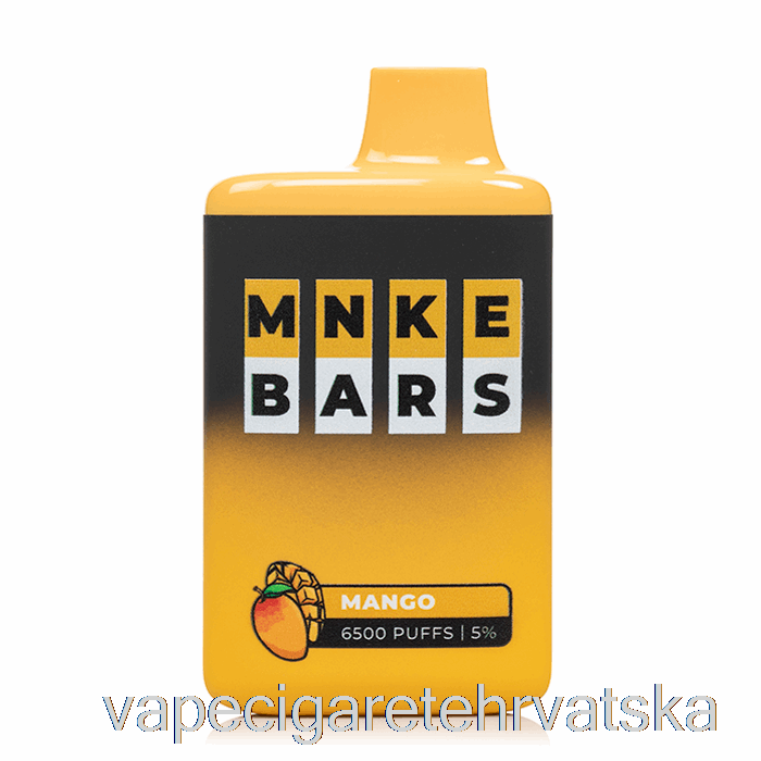 Vape Hrvatska Mnke Bars 6500 Disposable Mango